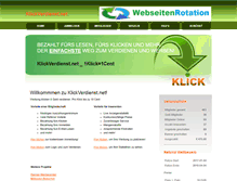 Tablet Screenshot of klickverdienst.net